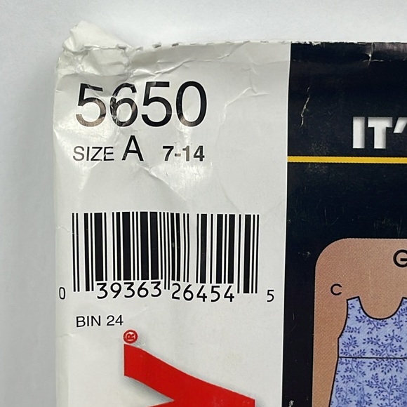 Vtg 2003 Simplicity Pattern 5650 Girls Dress Size A 7-14 UNCUT sewing modest - Picture 3 of 7